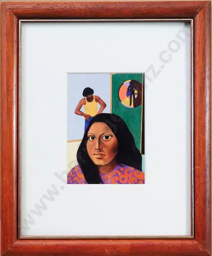 KAHUKIWA, Robyn (1938-) - Ka wai au? (Who am I). 1979 Image 1++