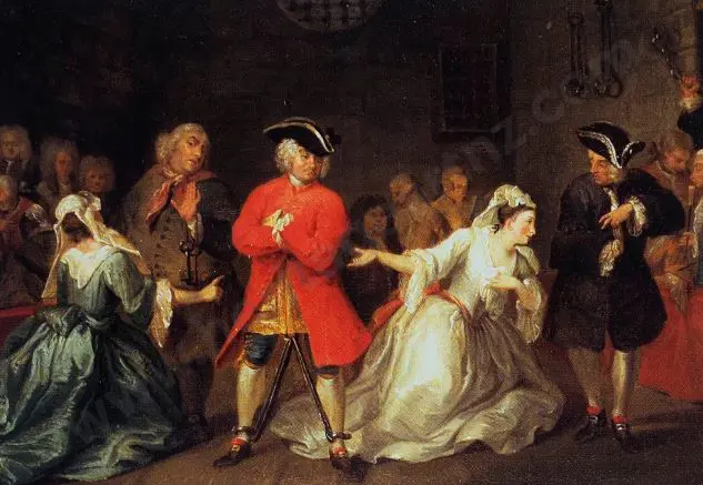 HOGARTH, William (1697-1764) - Beggars' Opera, 1728 Image 1++