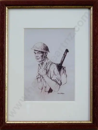 McINTYRE, Peter (1910-1995) - New Zealand Infantry Image 1++