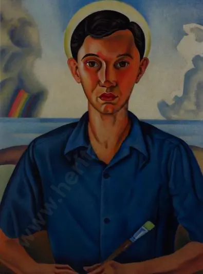 ANGUS, Rita (1908-1970) - St Luke, 1963 Image 1++