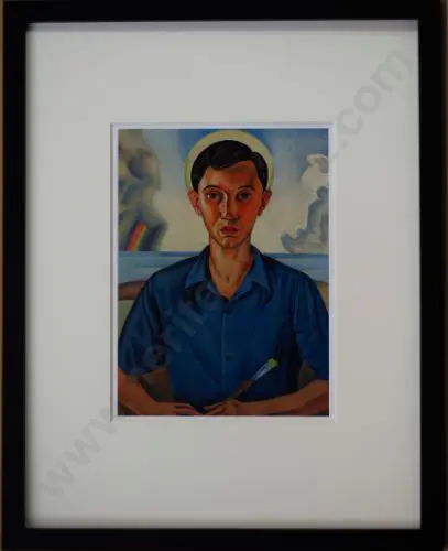 ANGUS, Rita (1908-1970) - St Luke, 1963 Image 1++