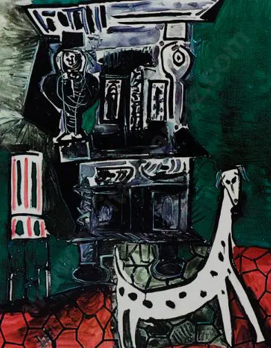 PICASSO, Pablo (1881-1973) - Perro, the Dalmatian Image 1++