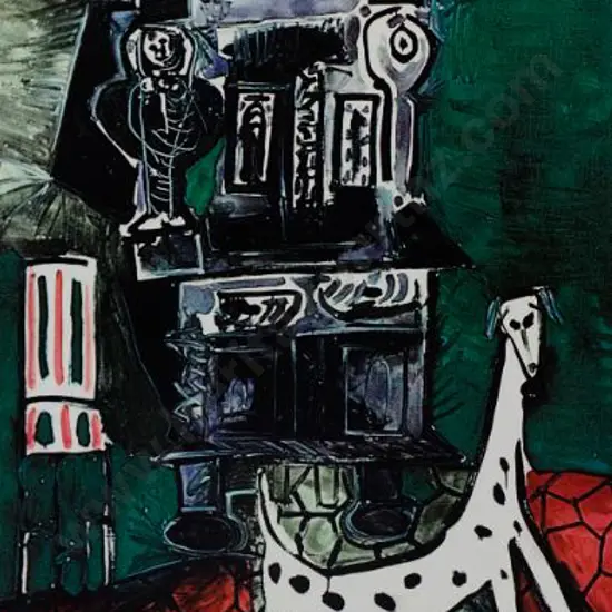 PICASSO, Pablo (1881-1973) - Perro, the Dalmatian