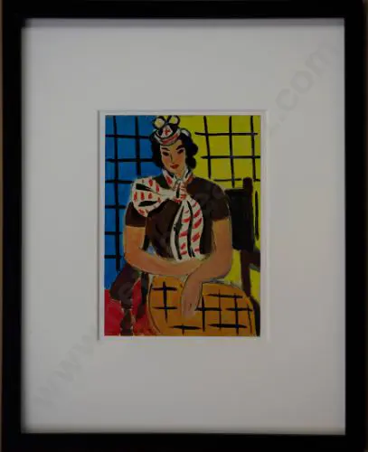 MATISSE, Henri (1869-1954) - Femme a L'Echarpe, 1936 Image 1++