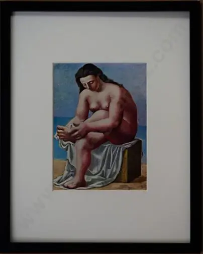 PICASSO, Pablo (1881-1973) - Nude Woman Drying Her Feet, 1921 Image 1++