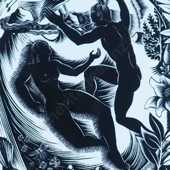 TAYLOR, E. Mervyn (1906-1964) - Tane the Creator, 1956