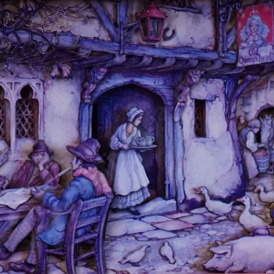 PIECK, Anton (1895-1987) - Inn with People Dining and Drinking