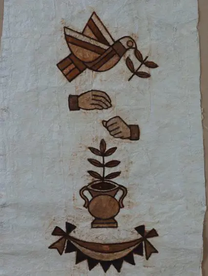 WHITE, Robin (1946-) - Ko e Hala Hangatonu - Detail V Image 1++