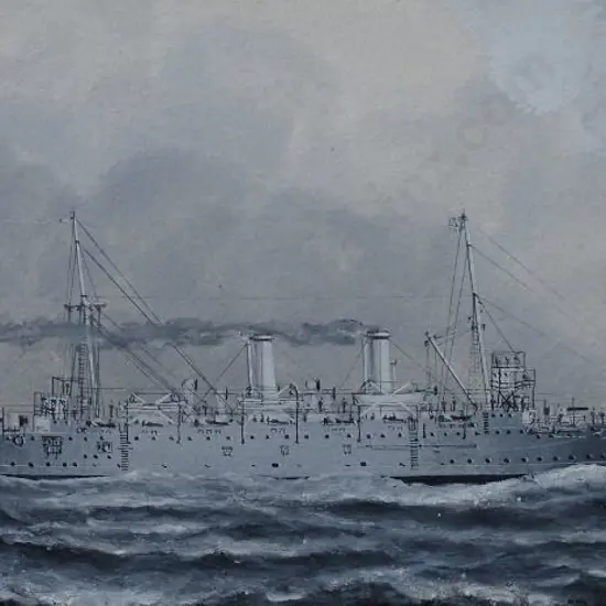 CHINNERY, P.A. (1800-1900) - H.M.S. Forte