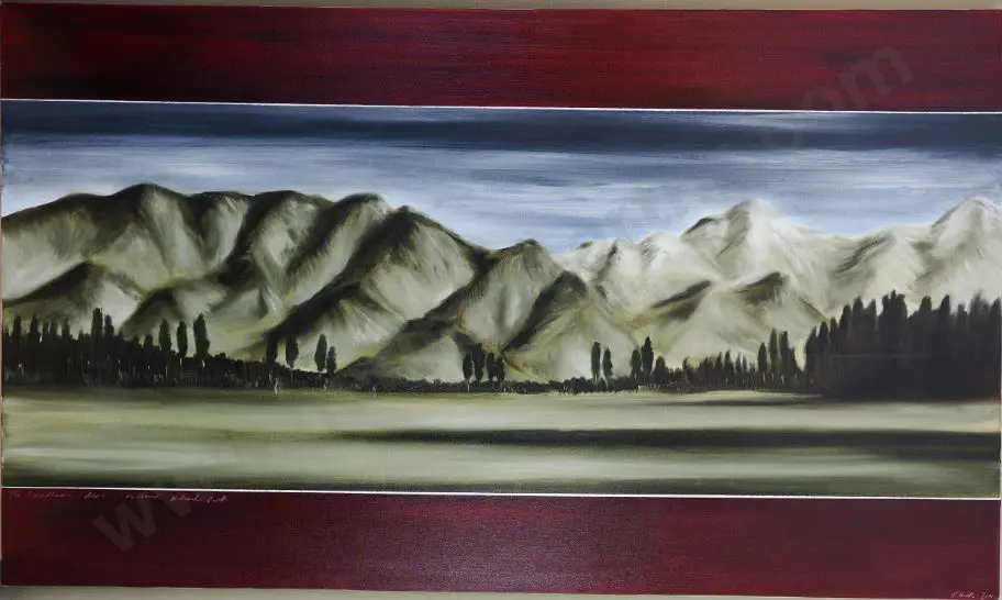 HICKS, Jason (1973-) - Southern Alps, Westland National Park Image 1++