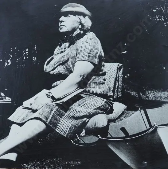 HODGKINS, Frances (1869-1947) - 30 Unique Photos from the Life of Frances Hodgkins Image 1++