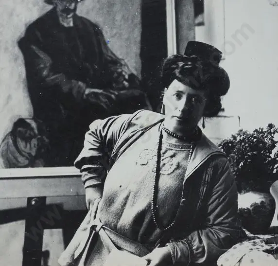 HODGKINS, Frances (1869-1947) - 30 Unique Photos from the Life of Frances Hodgkins Image 1++