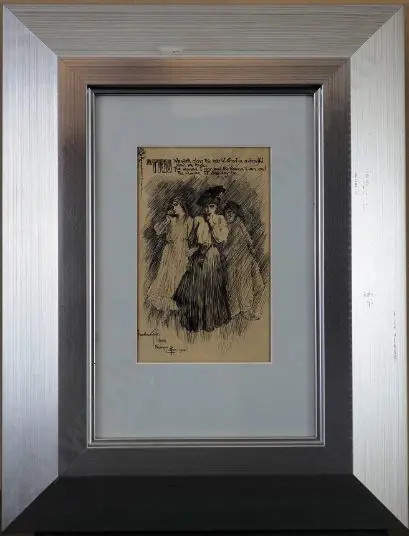 LINDSAY, Norman (1879-1969) - A Trio (3 Ages of the same Woman) Image 1++