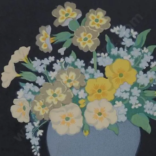 HALL THORPE, John (1874-1947) - Forget Me Nots (1922)