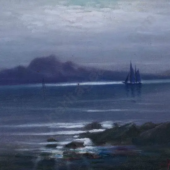 PERRETT, John Douglas (1859-1937) - Rangitoto