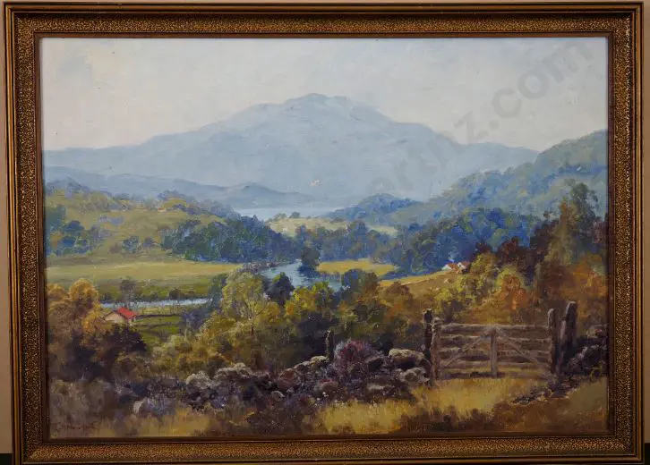 HOWORTH, Charles Henry (1856-1945) - Hutt River at Silverstream Image 1++