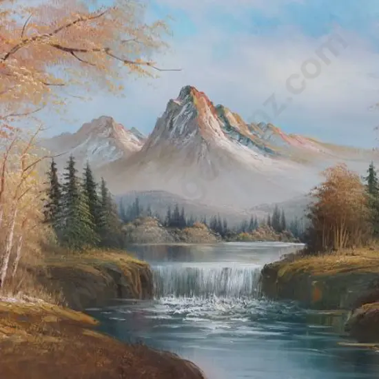 ANTONIO - Mountain Scene, River and Falls