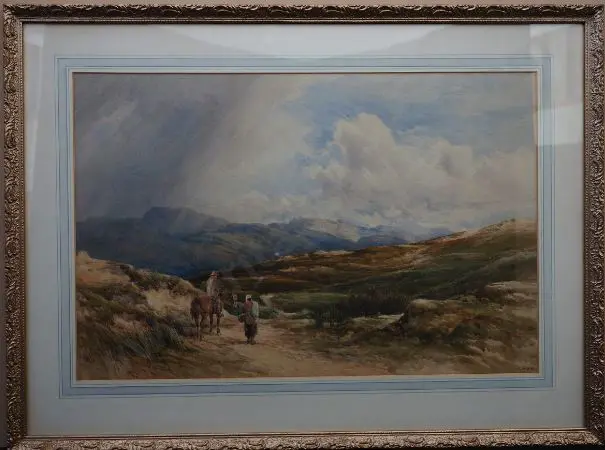 FIORE, H - South American Landscape with Travellers Image 1++