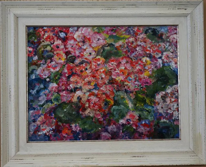 HERLIHY, Louise - Geraniums Image 1++