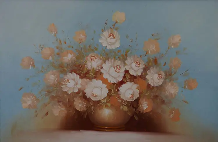 COX, Robert - Floral Roses with Vase Image 1++
