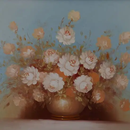 COX, Robert - Floral Roses with Vase