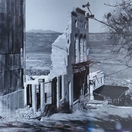CLEVELAND, Les (1921-2014) - Derelict Building, Jerome, Arizona 1996