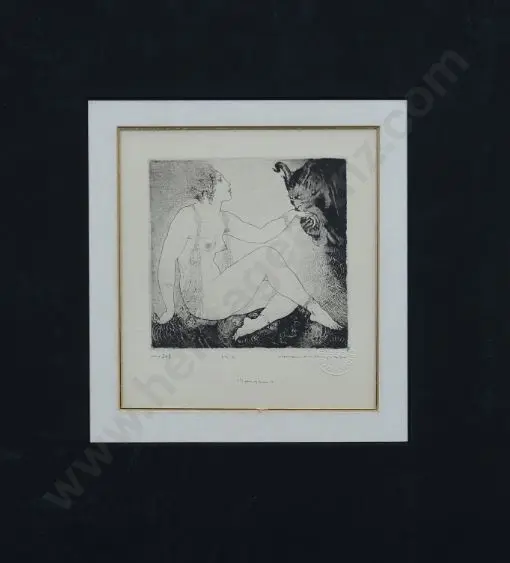 LINDSAY, Norman (1879-1969) - Bargains - Facsimile etching No 368/500 Image 1++