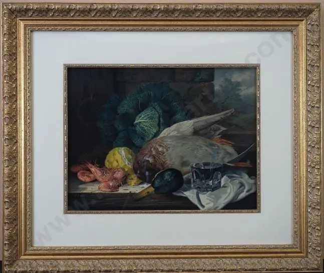 LADELL, Edward (1821-1886) - Still Life (Pears Print 1913) Image 1++