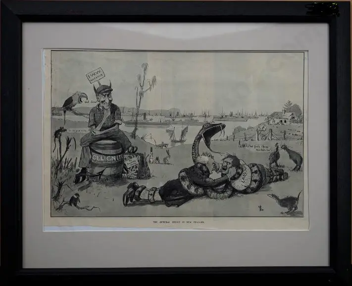 LLOYD, Trevor - The General Strike in New Zealand 1913 Image 1++