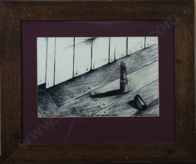 MITCHELL, Jane (1971-) - Lipsticks on the Wooden Floor Image 1++