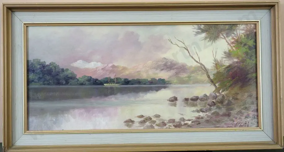 VEITCH, John Charles (1853-1959) - Dusky Sound Image 1++