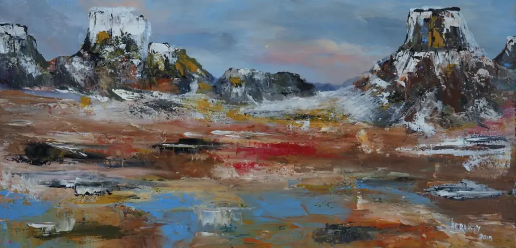 HERLIHY, Louise - Monument Valley in Utah, Winter Image 1++