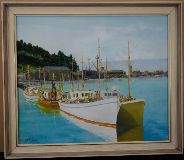 SEAGAR, W.K. - Fishing Boats< Wellington Image 1++