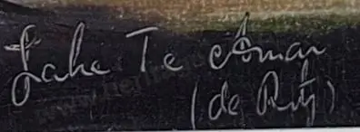 DE RITZ, George (1875-1953) - Lake Te Anau Image 1++