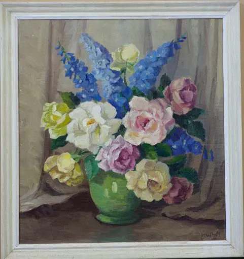 WHITT, Margaret (1888-1959) - Roses Image 1++