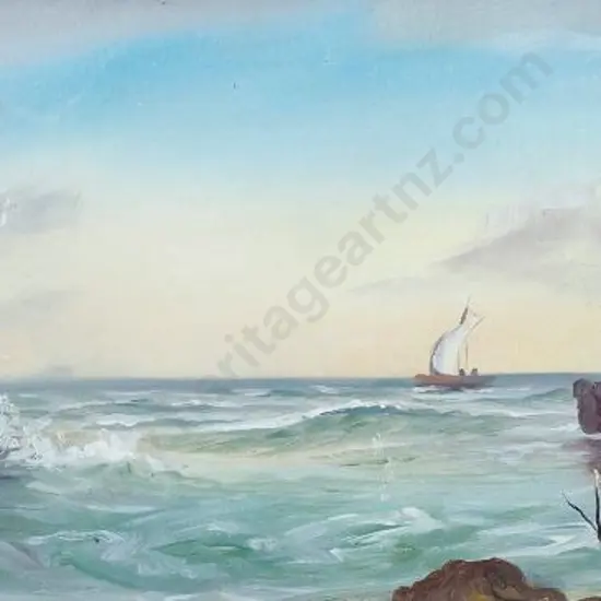 DE RITZ, George (1875-1953) - The Gap, West Coast