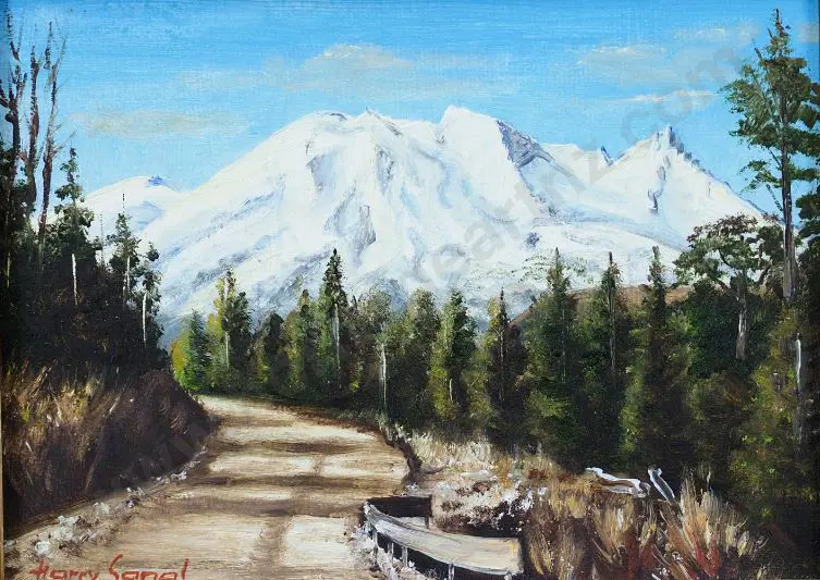 SANGL, Harry (1928-) - Mount Ruapehu Image 1++