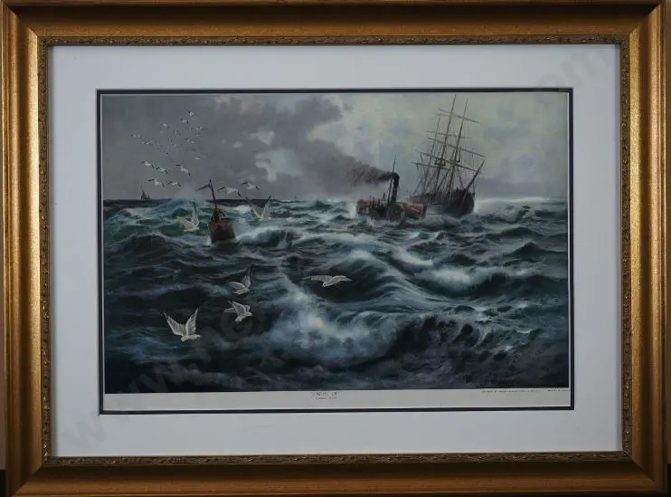 WEBB, Harold (19th Cent.) - Towing Off Image 1++