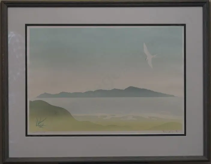 UNKNOWN Artist (20th Cent.) - Kapiti Island Image 1++