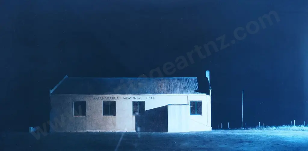 SYDNEY, Grahame Charles (1948-) - Waianakarua Memorial Hall Image 1++