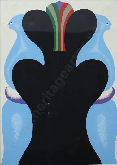 REME, Jorg (1941-) - Abstract Image 1++