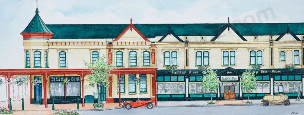 BATTARBEE, David (1939-) - The Rutland Arms Image 1++