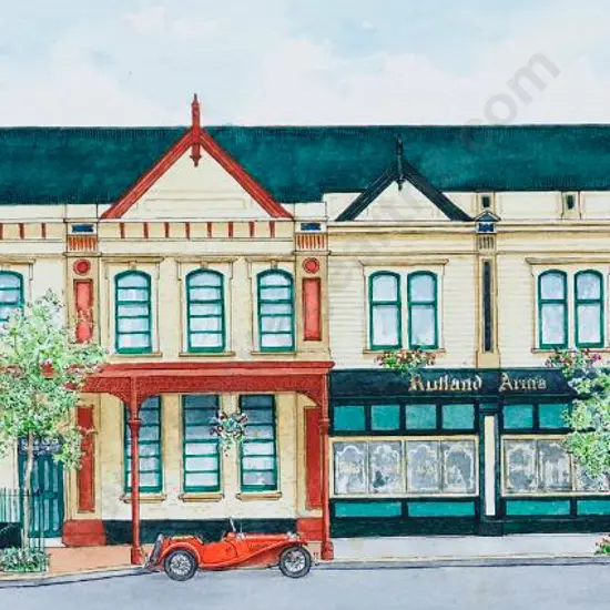 BATTARBEE, David (1939-) - The Rutland Arms