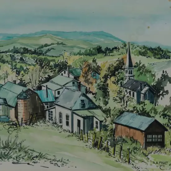 PROUT, Anthony A. (1946-) - European Village