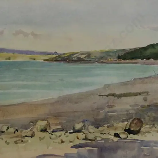 UNKNOWN Artist (A51) - New Zealand Coastal Inlet