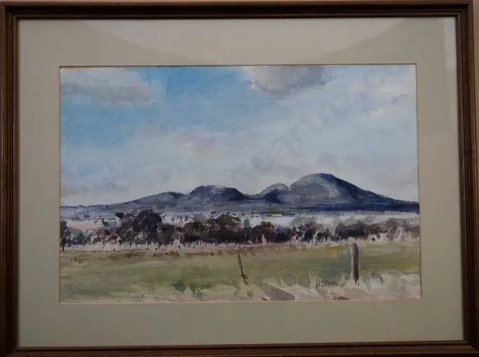 FINCH, Les (1940-) - Country Landscape, Victoria Image 1++