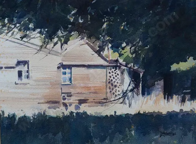 FINCH, Les (1940-) - Pioneer Cottage, Queensland Image 1++