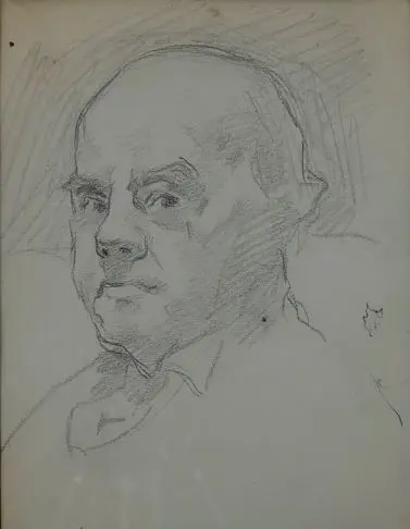 McCRACKEN, Francis (1879-1959) - attributed - Self Portrait Image 1++