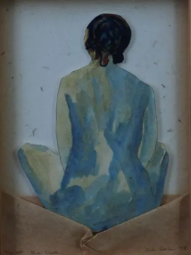 COOKE, Sue (1960-) - Blue Nude, 1998 Image 1++