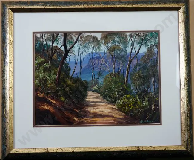 EMMETT, John (1927-) - A Cliff Walk Image 1++